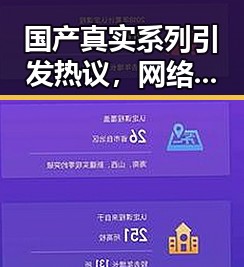 国产真实系列引发热议,网络反响持续升温