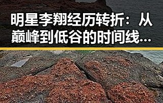 明星李翔经历转折：从巅峰到低谷的时间线回顾