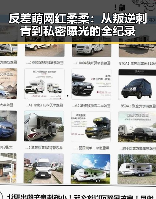 反差萌网红柔柔：从叛逆刺青到私密曝光的全纪录